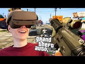 Mod ger GTA V stöd för virtuell verklighet. GTA Vr.