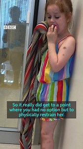 "Your child is not well and your child is in pain, and there is nothing you can do about it." Sofia has some of the most complex special educational needs. During lockdown the government said that children like Sofia could still attend school, but families say is wasn't that simple. #BBCPanorama https://bbc.in/3jLWir8 | BBC Family & Education News