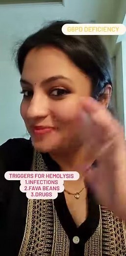 Triggers for hemolysis in G6PD DEFICIENCY