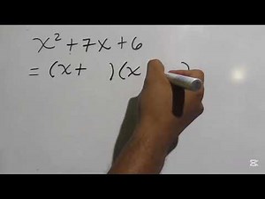 Factoring Trinomials, Case 6 of Factoring Exercise 1