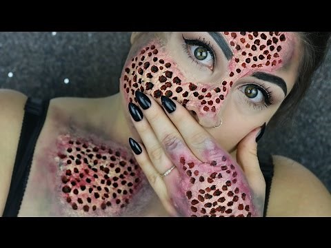 Scary Trypophobia Halloween Makeup | BeautyByJosieK