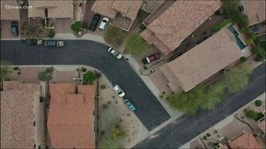Mesa sisters #SendTheLove by turning their street into a canvas