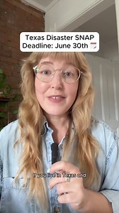 SNAP recipients in 117 Texas counties can apply for replacement food stamps for groceries lost in recent storms. 🚨 The application deadline is this Sunday, June 30th so don’t wait! 👉 Go to https://buff.ly/45EgC6S for our complete guide to D-SNAP, including how to apply, and share this video with friends and family in Texas so everyone can get the support they deserve. #providersapp #providers #ebt #snap #ebtbenefits #ebtiktok #foodstamps #ebtcard #texas #disasterassistance #texasstorm #texasho