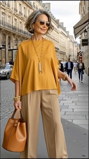 6 Elegant Looks for Women 60+ | Style and Sophistication #fashion #style #outfit #shorts #fyp