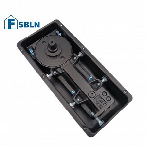 [Hot Item] Durable Glass Door Floor Spring with Hydraulic Closing Mechanism