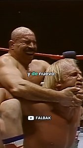 HULK HOGAN vs IRON SHEIK #wwe #wrestling #luchalibre #hulkhogan | Falbak