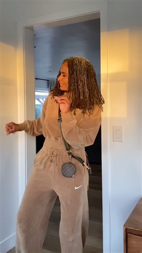 5.4K views · 1.5K reactions | Who else is opting for comfy, loose-fitting clothes this Thanksgiving? It’s all about embracing the cozy vibes and making room for that extra slice of pie!  #ThanksgivingComfort #ComfyAndCozy #LoungeWear #NikeSportsWear #NikeWoman | Fab N Fit By Carla | Facebook