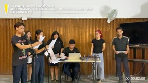 26K views · 842 reactions | 헪헔헧헖헛: Here is the winning entry of An Lantawan for the Radio Broadcasting Tertiary English category during the JournCamp+: National Campus Press Summit 2025. The team is composed of Cyrus Jade Villanueva, Jophel Infante, Kristyl Pagunsan, Maureen Gongon, Glenn Faller, Nadine Miralles, and Yuri Llava. Produced by Yuri Llava | An Lantawan Multimedia | An Lantawan | Facebook