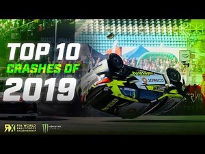 Top 10 Crashes of 2019! | FIA World Rallycross