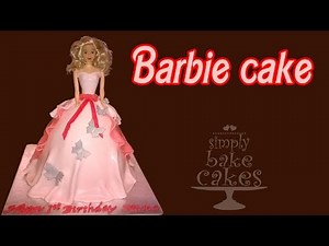 Barbie cake tutorial