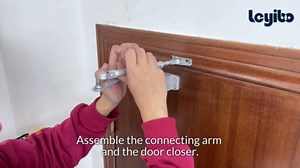 Automatic Door Closer – Adjustable Spring Type, Grade 3 Hydraulic Self-Closing Door Closer for Home, Bedroom & Interior Doors