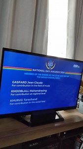 HAPPY INDEPENDENCE DAY🇲🇺 JEAN-CLAUDE GASPARD (MSK) Member Of the Order of the Star and Key of The Indian Ocean Bravo papa 🇲🇺🥳🎉🇲🇺 | Mary-Jane Gaspard