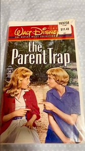 The Parent Trap Starring Hayley Mills Walt Disney VHS Classic 1961 #parenttrap #vhs #60s #vintage