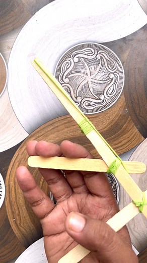 2.1K views · 19 reactions | Toy gun making from ice cream stick #art #craft #reuse | Sarif Art | Facebook