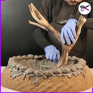 13K views · 223 reactions | Craft Your Own Beautiful Bonsai Fountain ✨ #diy #bonsai #fountain | RusticKraft | Facebook