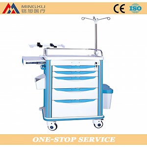 [Hot Item] Reliable Resuscitation Crash Cart with Ample Storage for Hospitals