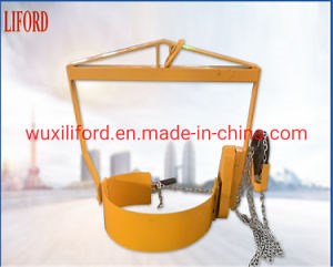 [Hot Item] China Factory 365kg Crane Mounted Hand Rotation Drum Lifter Drum Rotator LG800