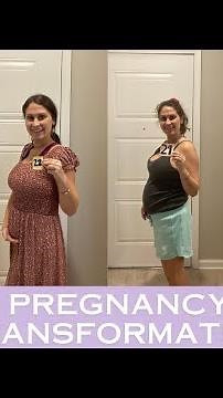 PREGNANCY TRANSFORMATION | week by week belly growth 7-38 weeks