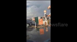 Spain: Brutal Winds, Intense Rain Hit Burriana In Castellón