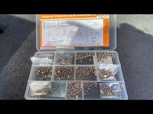 500PCS M.2 SSD Screw Kit Standoff Motherboards M2.5 M3 SSD Mounting Screws Laptop DIY PC Computer