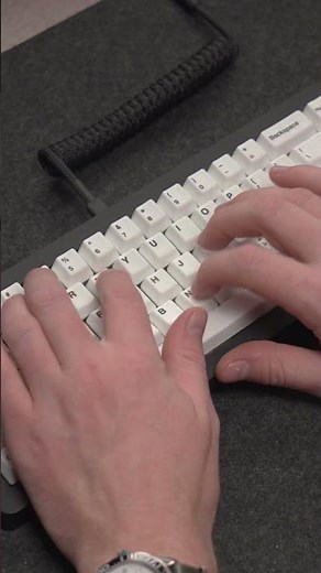 Ceramic keycaps ASMR