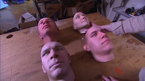 Artist creates faces from human DNA