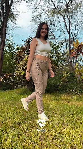 Pantalón de trekking de dama para aventuras al aire libre