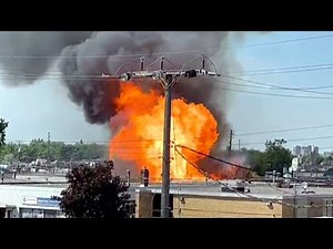Propane fire at Toronto facility sparks explosions, prompts evacuations