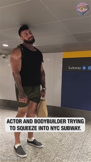 Giant bodybuilder VS New York subway | Bright Side