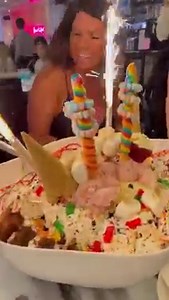It doesn't get sweeter than this! 🍬 The ultimate Sugar Factory experience filled with milkshakes, goblets, and candy is perfect to share with friends and family 💞 #Orlando #SugarFactory #SweetTooth #Goblet 🎥: vacationland.mama | Sugar Factory