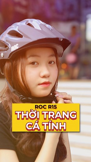 SOS!!! Quá là ngầu!!! Roc R15 THỜI TRANG - CÁ TÍNH 🤩 #xuhuong #nontrum #rochelmet #sieusale #rocr15 #roc07