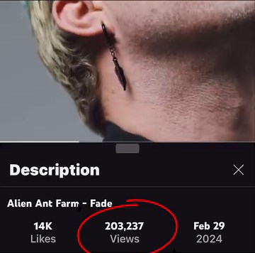 16K views · 1K reactions | FADE video- Over 200k views in 2 days because of you maniac ANTliens 﫶離⚗️溺 裂律勺 | Alien Ant Farm | Facebook
