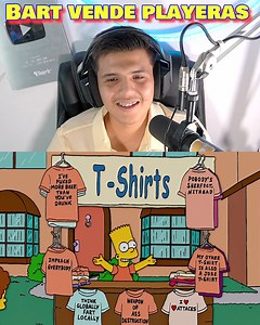 116K views · 5.7K reactions | Bart vende playeras Los simpson RobertoRandom | Robertoreacciona | Facebook