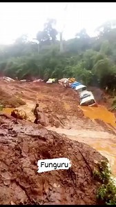 These are not submarines these are trucks passing through a flooded road in Congo😵‍💫😵‍💫😱😱 | Fun Guru
