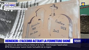 Heineken à Schiltigheim: l'accord actant la fermeture de l'usine signé ce vendredi | BFM Alsace