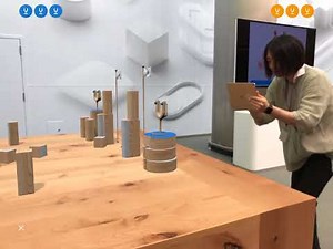 ARkit v2。Swift Shotプレイ中の動画 -AV Watch