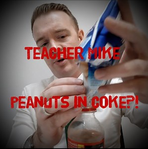 43K views · 270 shares | My first time trying the Southern tradition of putting peanuts in cola. | Teacher Mike English | Facebook