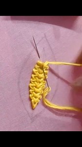 Fabulous embroidery stitch Leaf design #embroidery #handmade #crafting #vidio #fall25 #viral | Ruma Dey