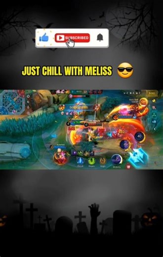 Just Chill with Melissa #virashorts #mobilelegends #melissa
