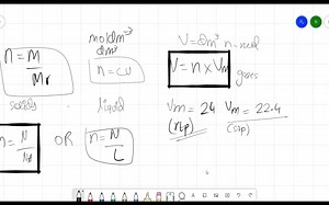 CAIE A-Level Chemistry _ Stoichiometry 1 - formulae, concentration conversions,