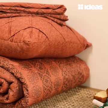 5.2K views · 259 reactions | Transform your space into a cozy retreat with Terracotta Bedding by Ideas Home. Now available at flat 30% off. In-stores and online at https://bitly.ws/32HRk Shop Now! #Ideas #TheGreatWinterSale #SimpleLiving | Ideas Home | Facebook