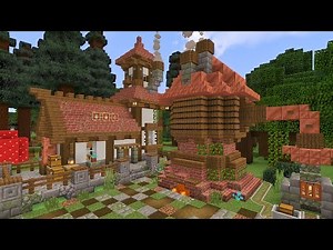 Minecraft | How To Build a Brewery House.(full build tutorial)