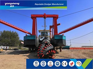 [Hot Item] CCS Certificate Hydraulic Diesel Cutter Suction Dredger/Dredger Vessel for Navigation Channels Restoration