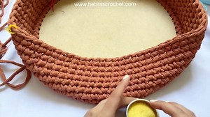CAMA Tejida de GATOS😺 y PERROS🐶 _ How to knit a cat bed _ Tutorial Hebras Crochet | Hebras Crochet