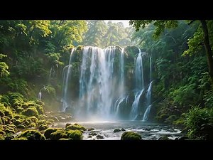 10 Hour Waterfall Sound | Natural White Noise for Sleep