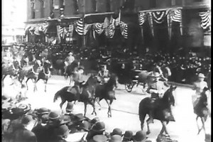 1900s Theodore Roosevelt Jr Rides Inaugural Stock Footage Video (100% Royalty-free) 27144439 | Shutterstock