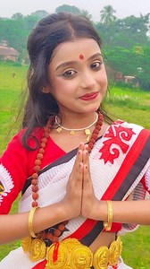 Joy joy durga maa 🙏🥰 | Monika Manna