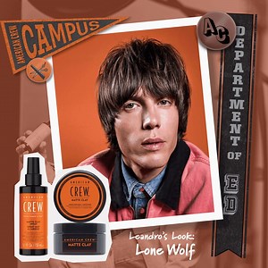 1.6K views | From American Crew trend-forecaster, meet The Lone Wolf haircut. ​ #AmericanCrewYearbook #AmericanCrewCAMPUS | American Crew | Facebook