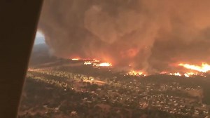 61K views · 610 reactions | Massive fire whirl/tornado seen from a helicopter in this video of the Carr Fire in Northern California. The video is from July, but released today by Cal Fire... | James Spann | Facebook
