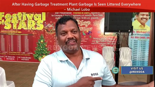 10K views · 137 reactions | After Having Garbage Treatment Plant Garbage Is Seen Littered Everywhere – Michael Lobo | Rdx Goa Infotainment Channel | Facebook